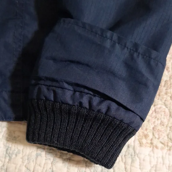 Hollister All Weather Jacket Womens Small Blue Fleece Lined Water Resistant - Picture 6 of 11